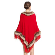 Poncho femme sans manche