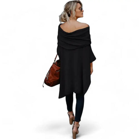 Poncho habillé femme