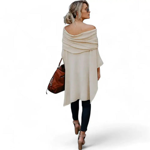 Poncho habillé femme