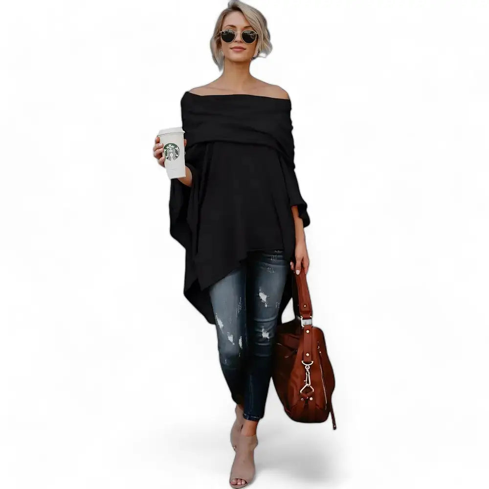 Poncho habillé femme