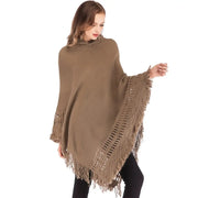 Poncho hippie femme