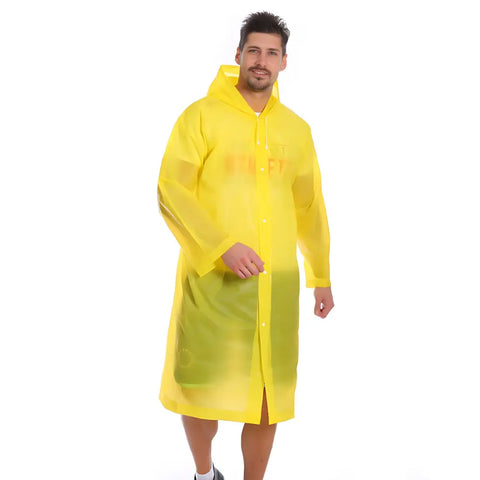 Poncho homme capuches
