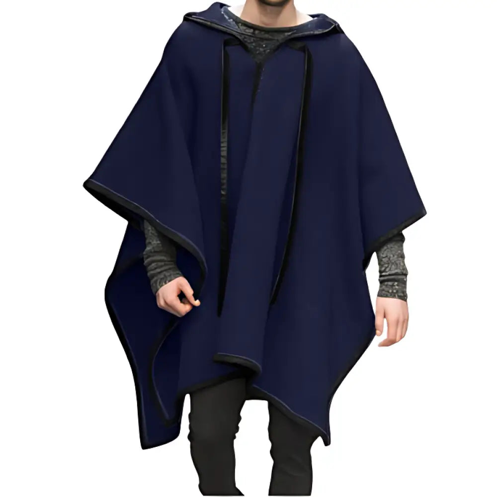 Poncho homme chaud