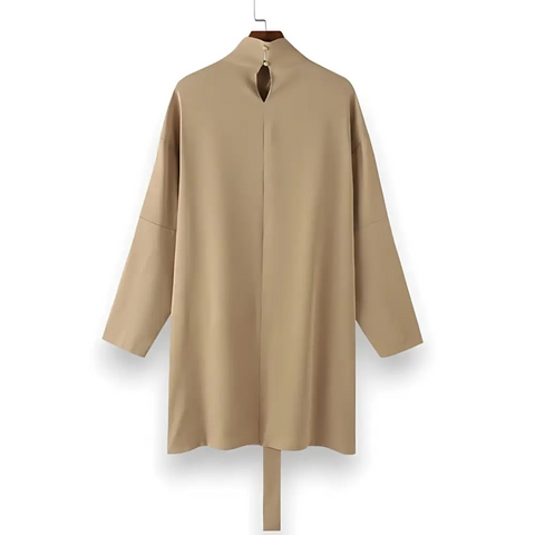 Poncho homme long