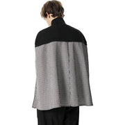Poncho homme luxe