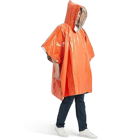 Poncho homme manche longue coloré