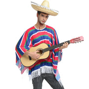 Poncho homme mexicain