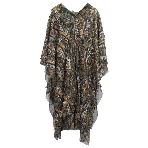 Poncho homme motif