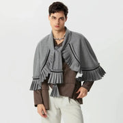 Poncho Homme Trendy Echarpe