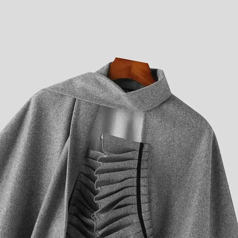Poncho Homme Trendy Echarpe