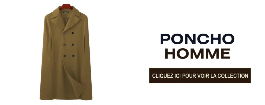 Poncho homme