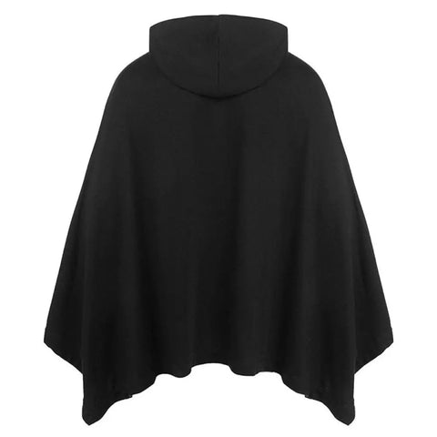 Poncho laine homme