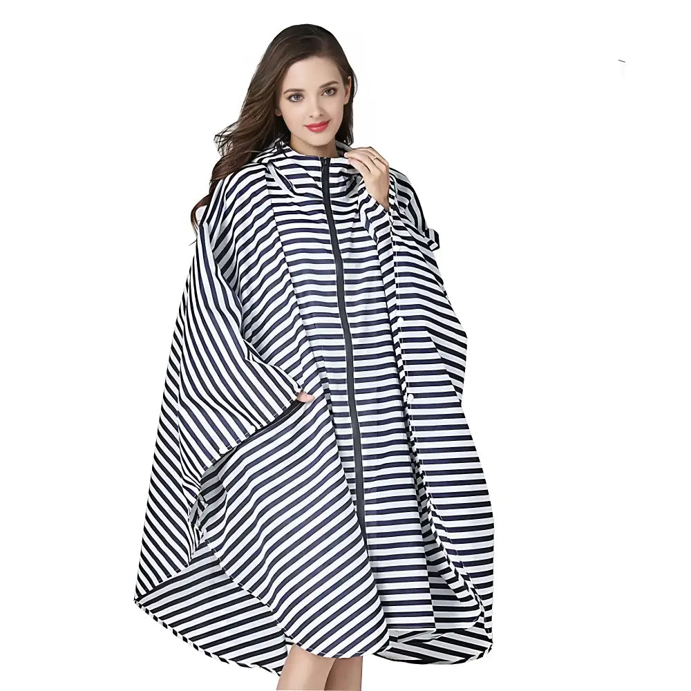 Poncho large femme carré