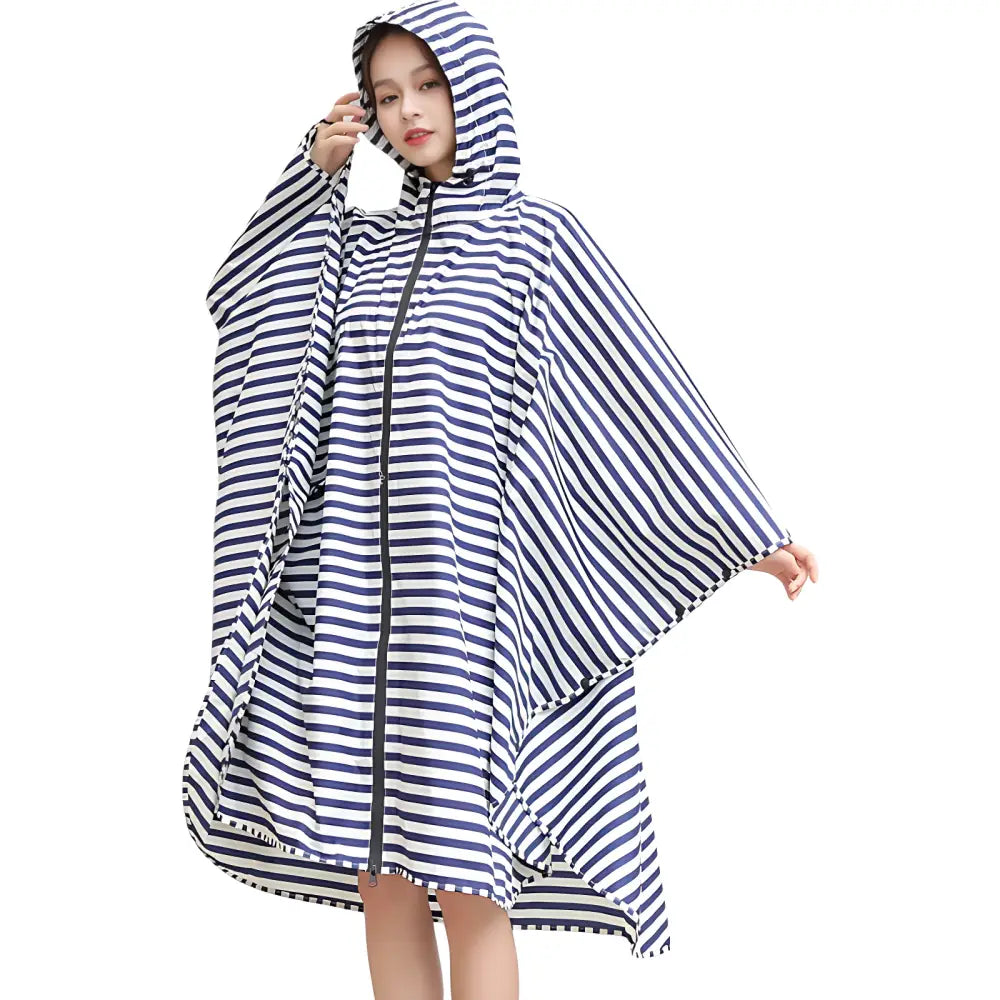 Poncho large femme carré