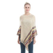 Poncho léger d’hiver femme