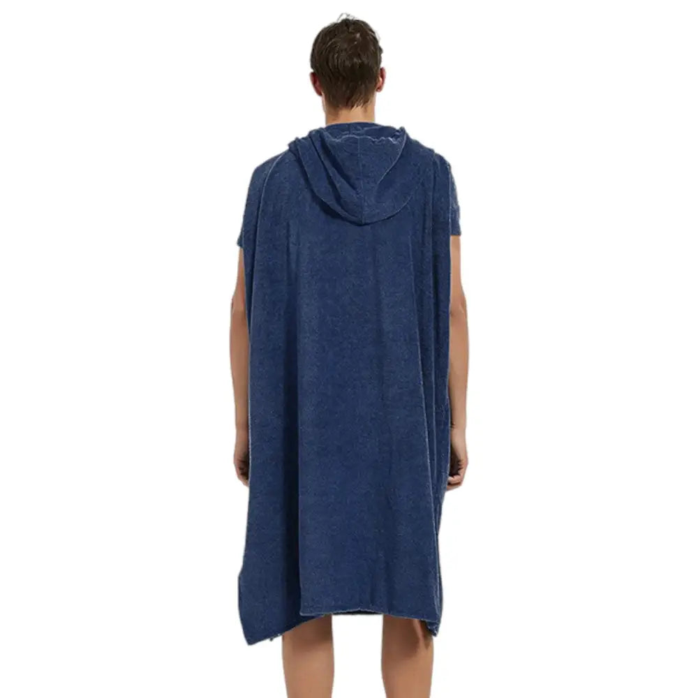 Poncho long homme