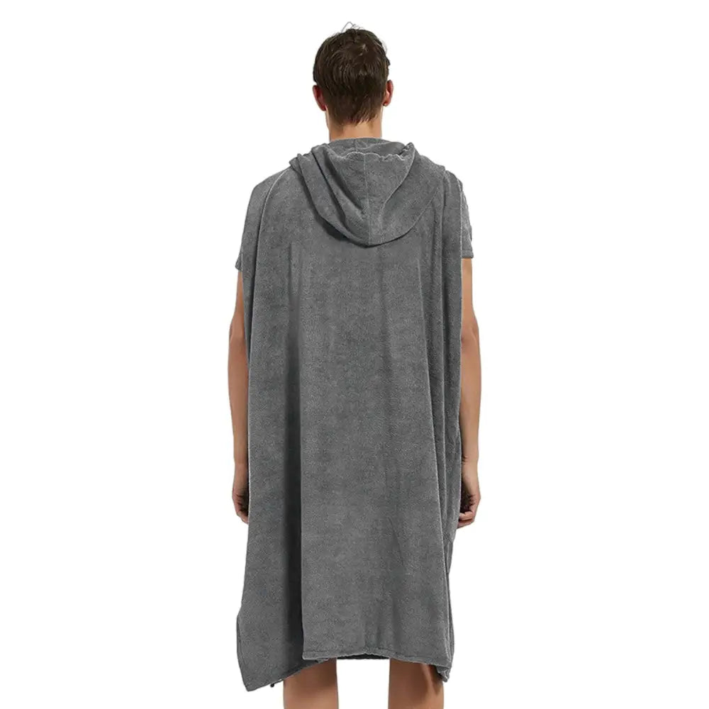 Poncho long homme