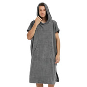 Poncho long homme