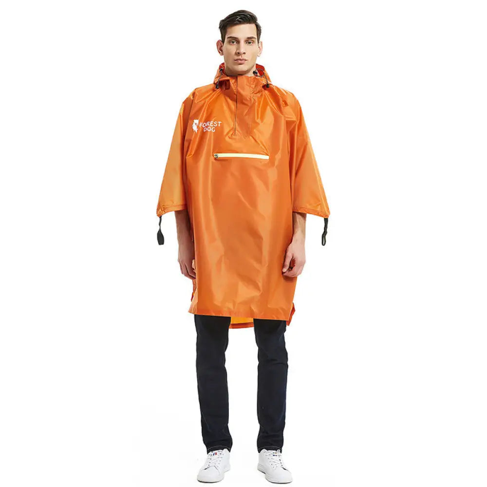 Poncho manche pluie homme