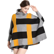 Poncho manches longues femme