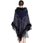 Poncho manteau femme