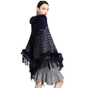 Poncho manteau femme