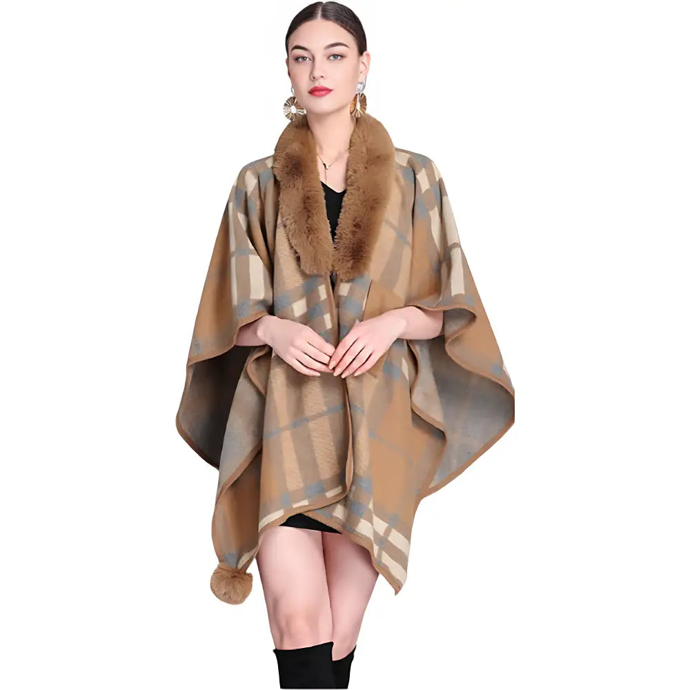 Poncho Moderne Pour Femme