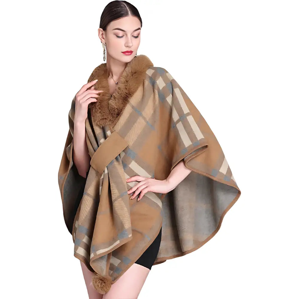 Poncho Moderne Pour Femme