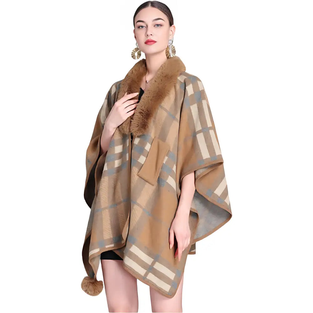 Poncho Moderne Pour Femme