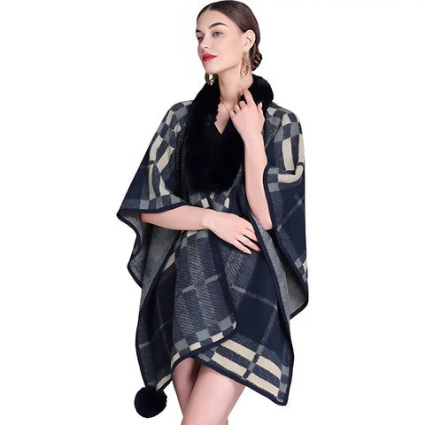 Poncho Moderne Pour Femme