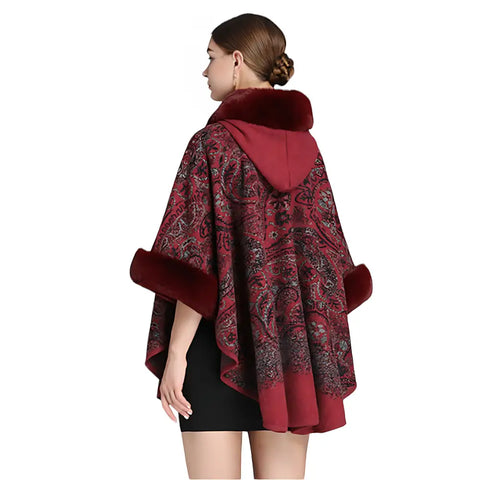 Poncho Ouvert Femme