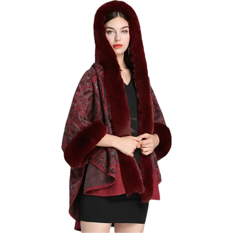 Poncho Ouvert Femme