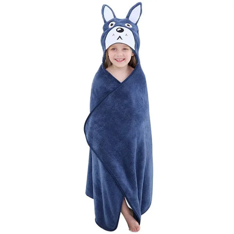 Poncho plage enfant