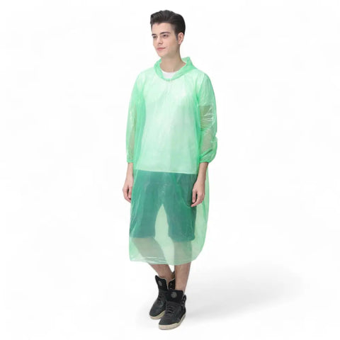 Poncho pluie jetable