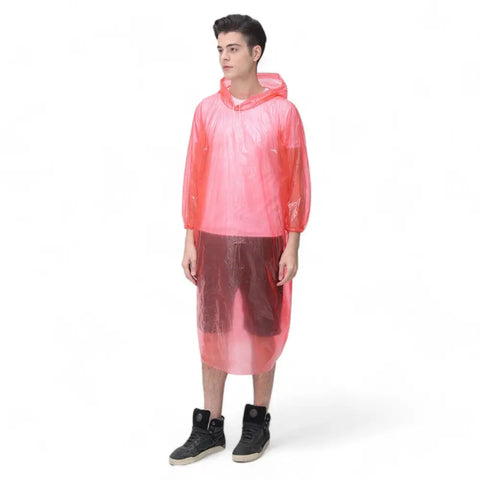 Poncho pluie jetable