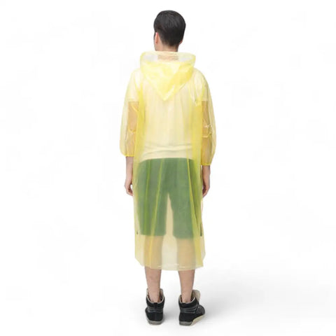 Poncho pluie jetable