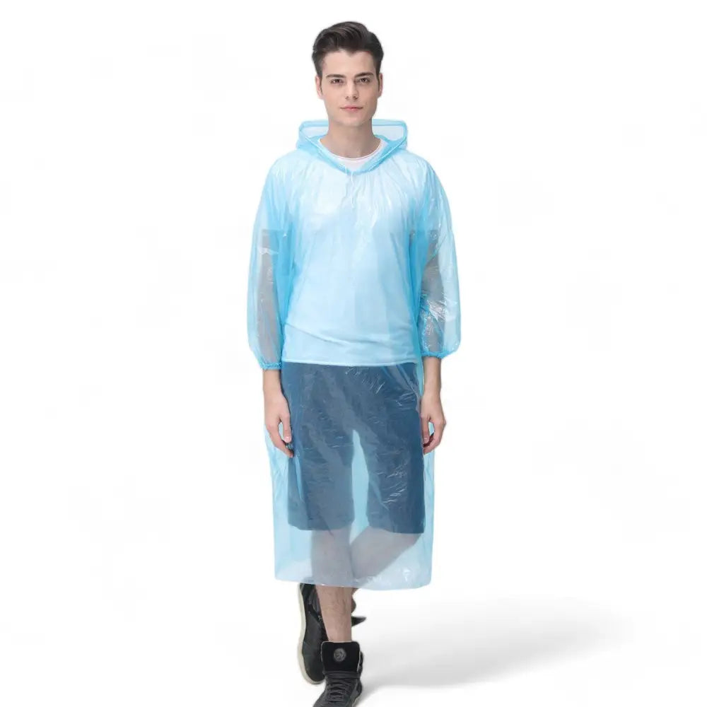 Poncho pluie jetable