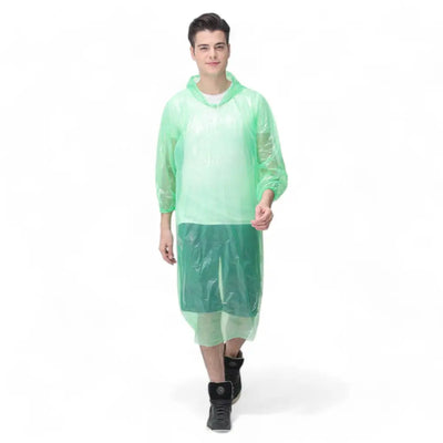 Poncho pluie jetable