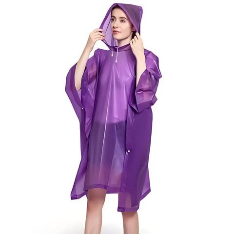 Poncho pluie pour les femmes