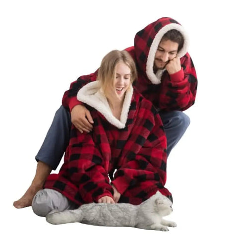 Poncho Polaire Cosy Femme