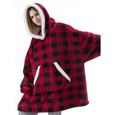 Poncho Polaire Cosy Femme