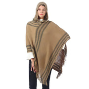 Poncho polaire d’intérieur femme