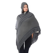 Poncho polaire d’intérieur femme