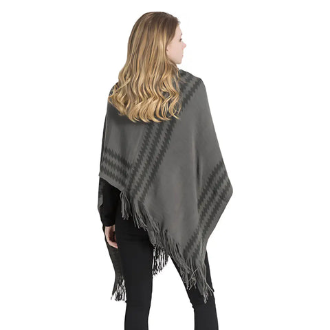 Poncho polaire d’intérieur femme