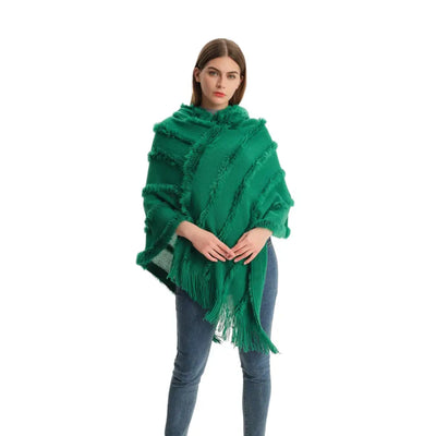 Poncho polaire femme pas cher