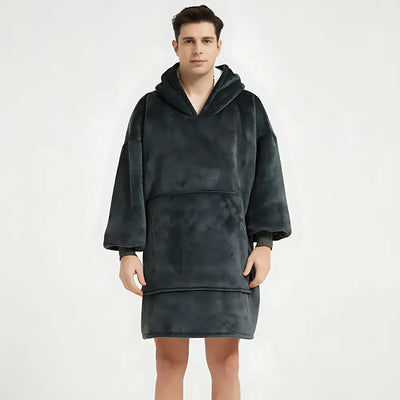 Poncho polaire homme