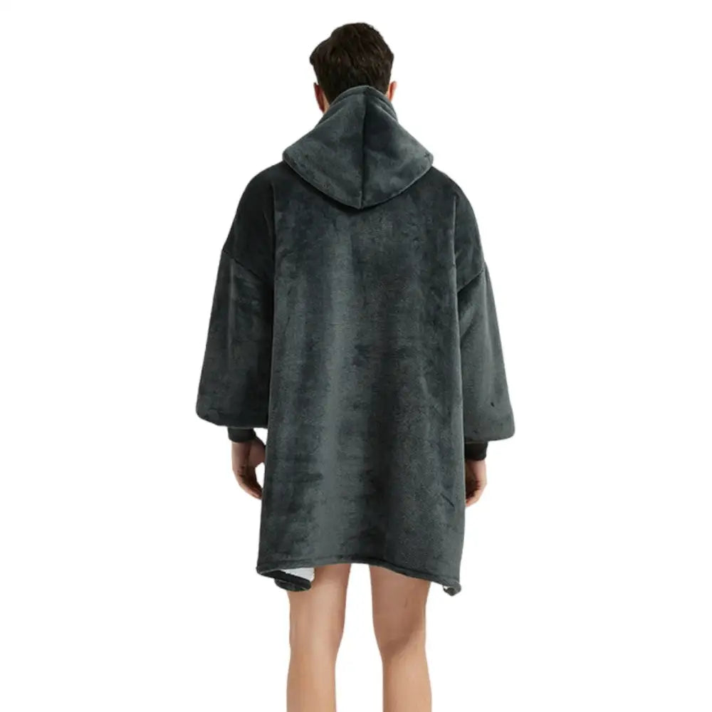 Poncho polaire homme