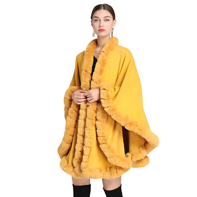 Poncho Pour Femme En Polaire