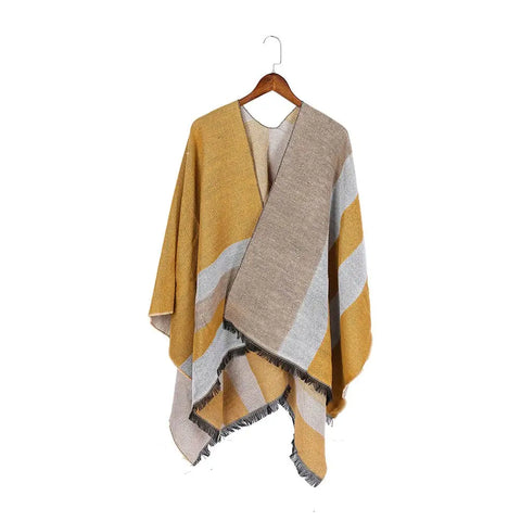 Poncho Pour Femme Hiver Chaud