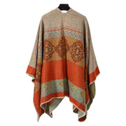 Poncho pour femme ronde